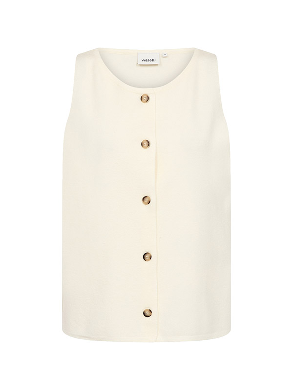 WA-SIKKA - Plus Size Vest fra Wasabi Concept