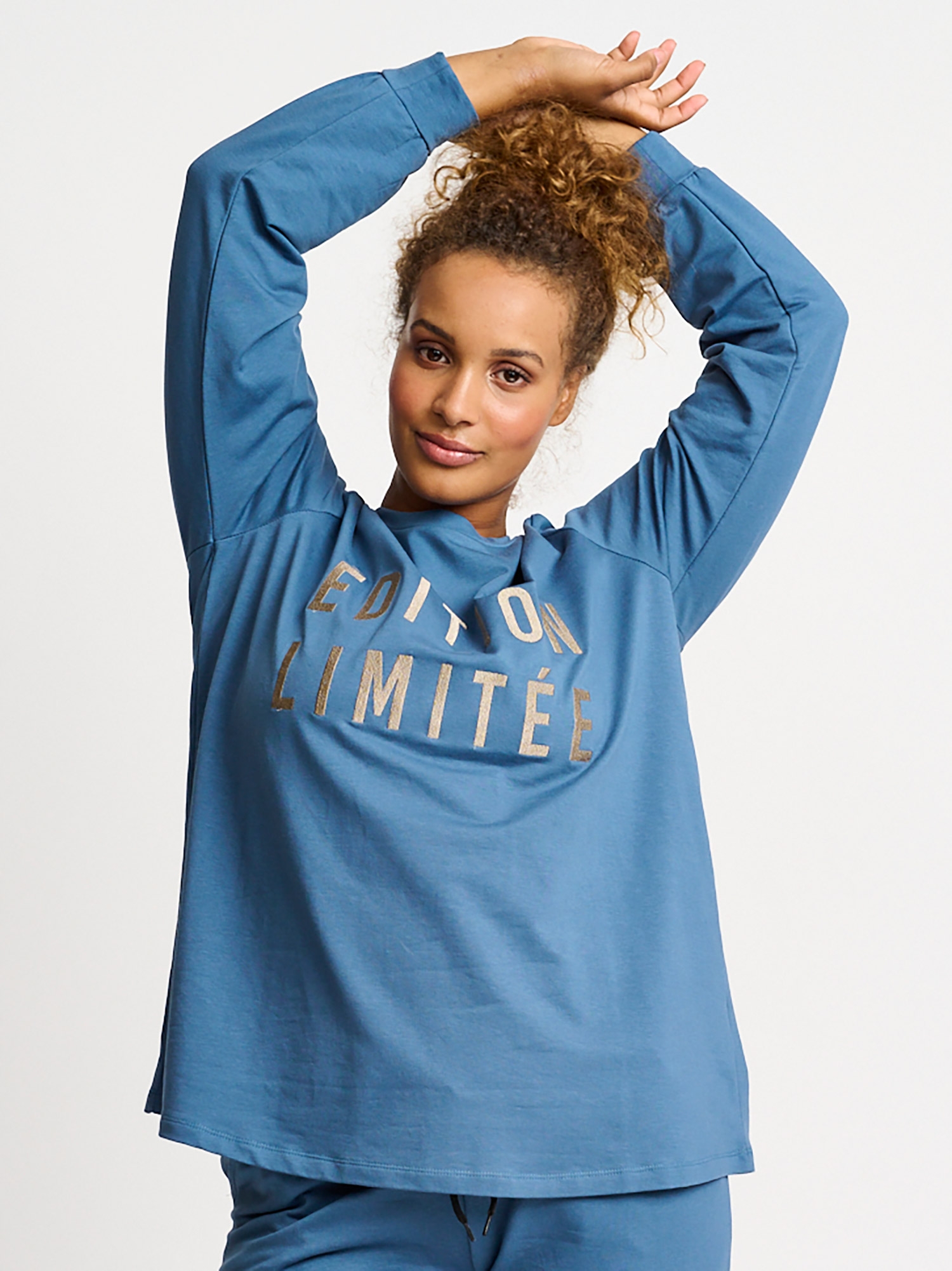 Sweatshirt Med Frontprint fra Aprico