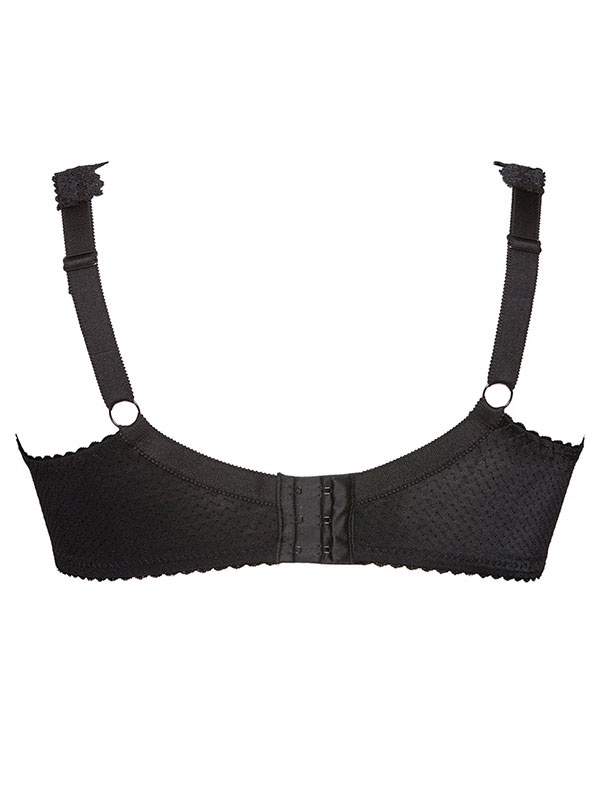 BEATE PLAIN  - Plus Size BH med bøyle fra Plaisir