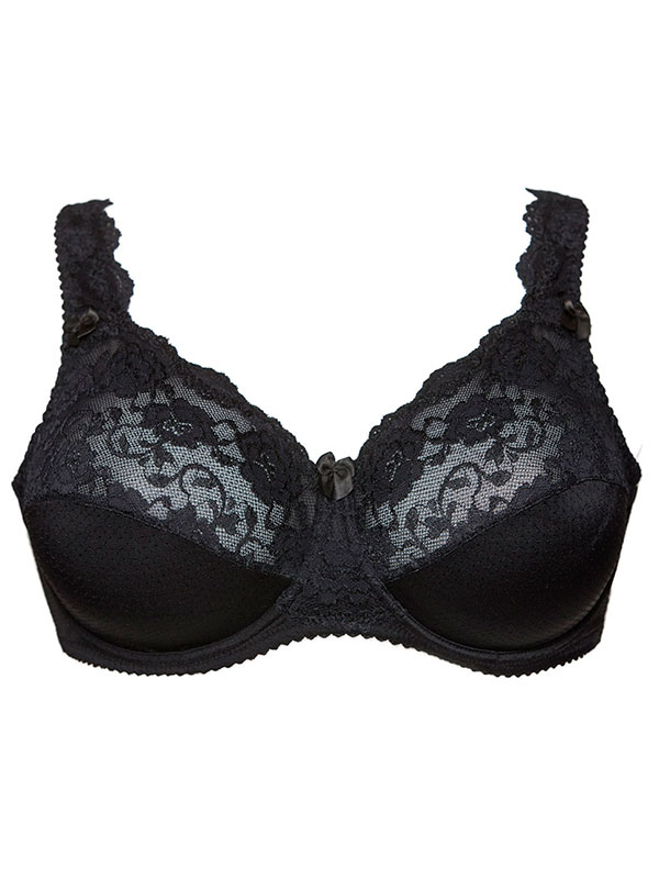 BEATE PLAIN  - Plus Size BH med bøyle fra Plaisir
