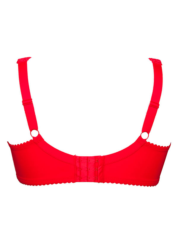 BEATE PLAIN - Plus Size BH med bøyle fra Plaisir