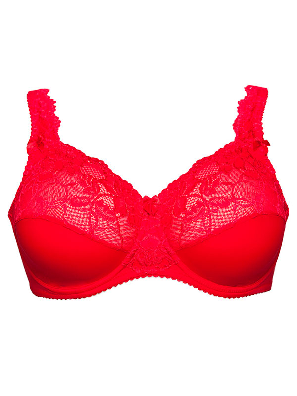 BEATE PLAIN - Plus Size BH med bøyle fra Plaisir