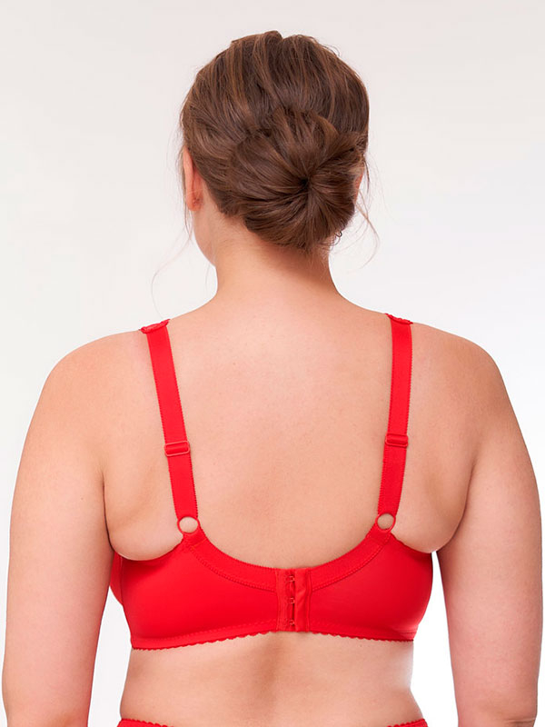 BEATE PLAIN - Plus Size BH med bøyle fra Plaisir
