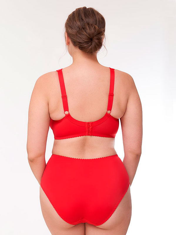 BEATE PLAIN - Plus Size BH med bøyle fra Plaisir
