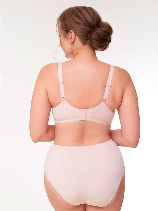 BEATE PLAIN - Plus Size BH med bøyle fra Plaisir