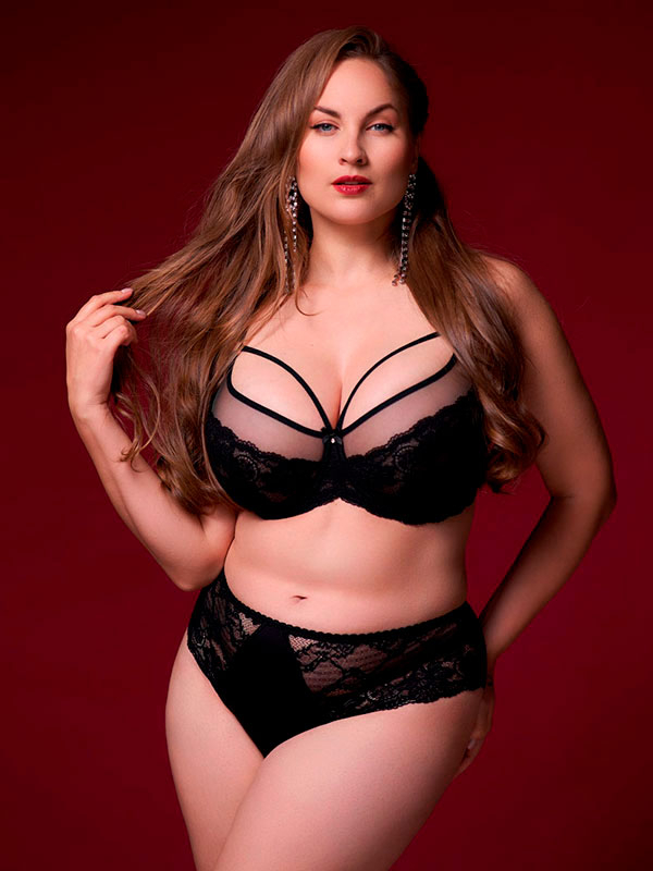LUSH BRAZILIAN - Plus Size Truse fra Plaisir