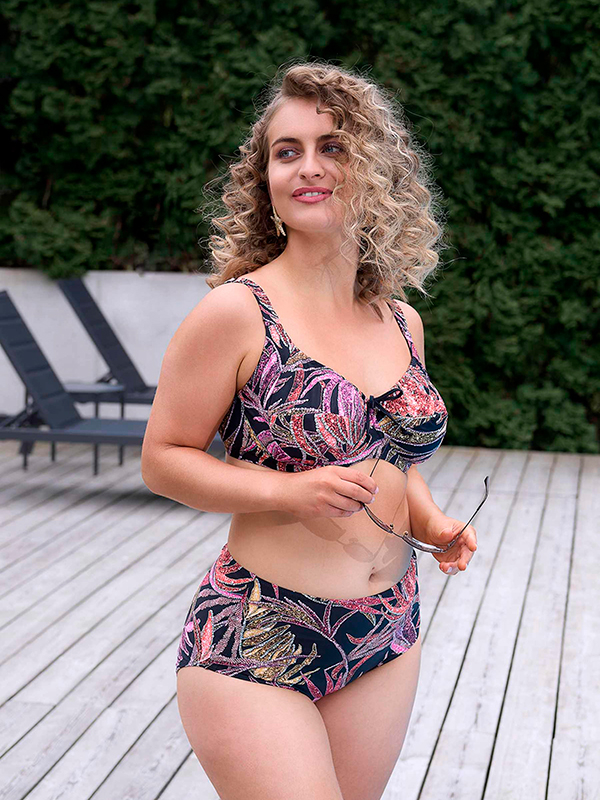 PALM BEACH - Plus Size Bikini topp fra Plaisir