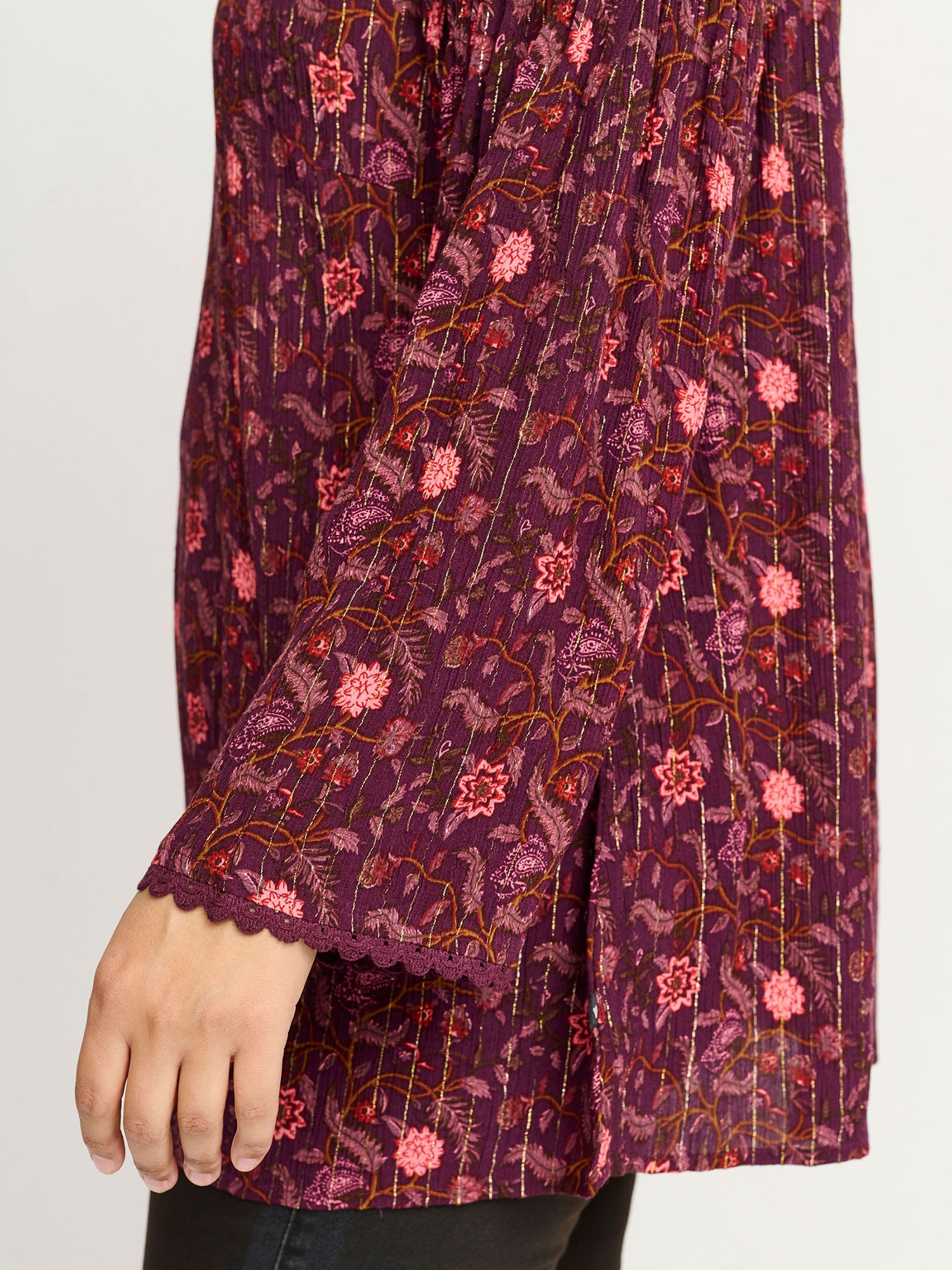 MABEL  - Plus Size Bluse fra Adia