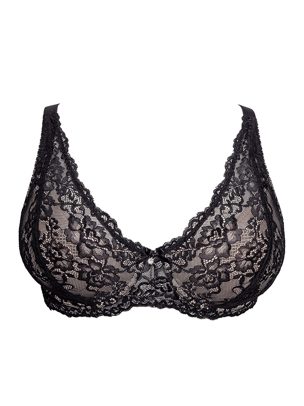 DIANA - Plus Size BH med bøyle fra Plaisir