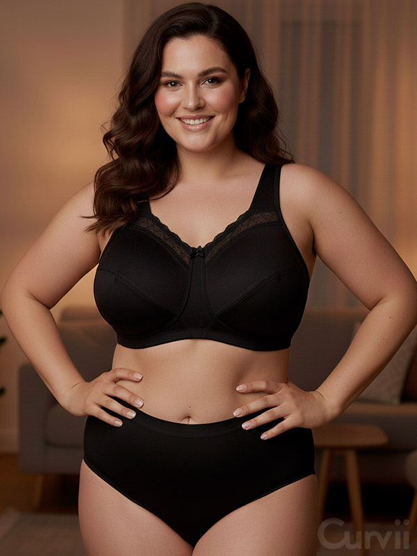 EMBRACE - Plus Size Bh fra Plaisir