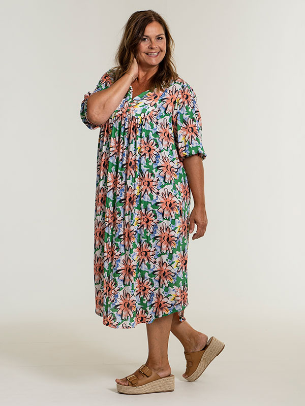 ALICE  - Plus Size Kjole fra Gozzip