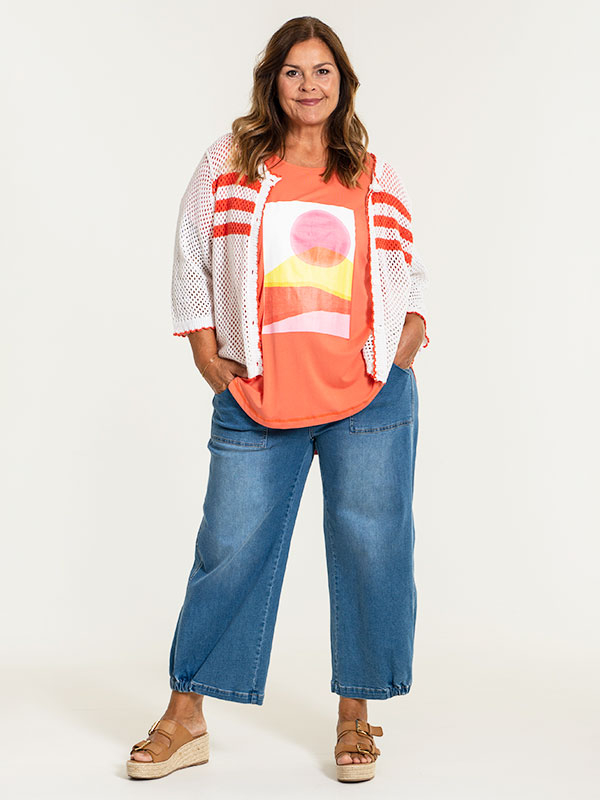 CLARA  - Plus Size Jeans fra Gozzip