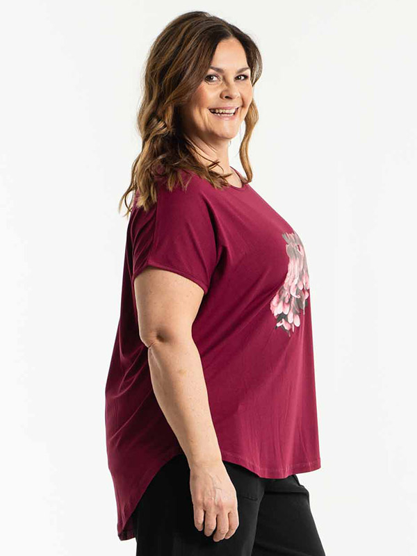 GITTE  - Plus Size Bluse fra Gozzip