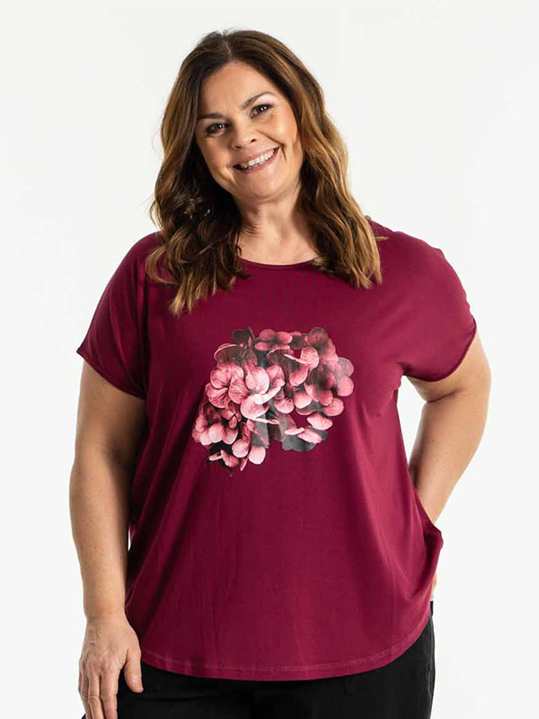 GITTE  - Plus Size Bluse fra Gozzip