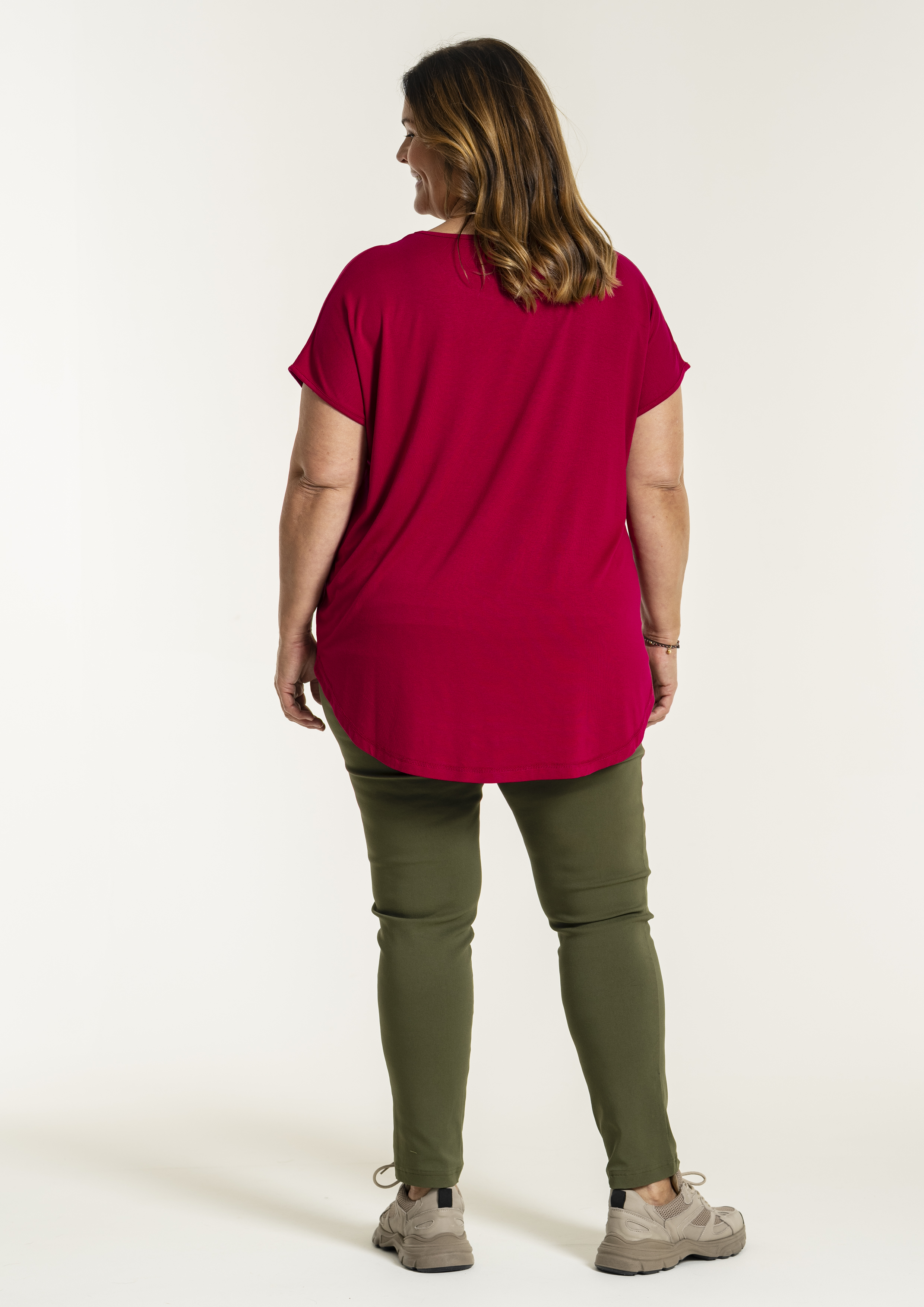 CLARA - Plus Size Bukser fra Gozzip