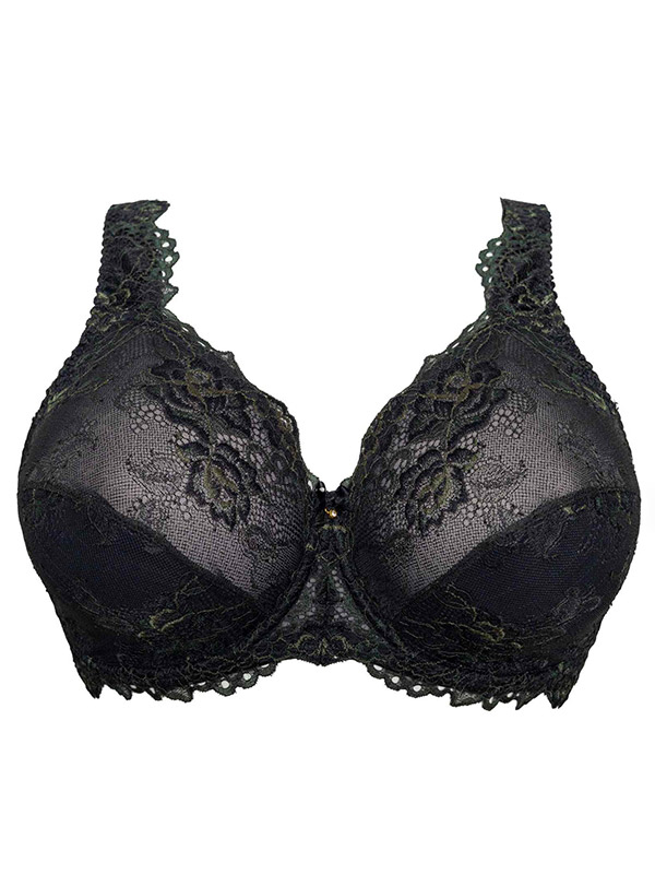BEATE PLAIN - Plus Size BH med bøyle fra Plaisir