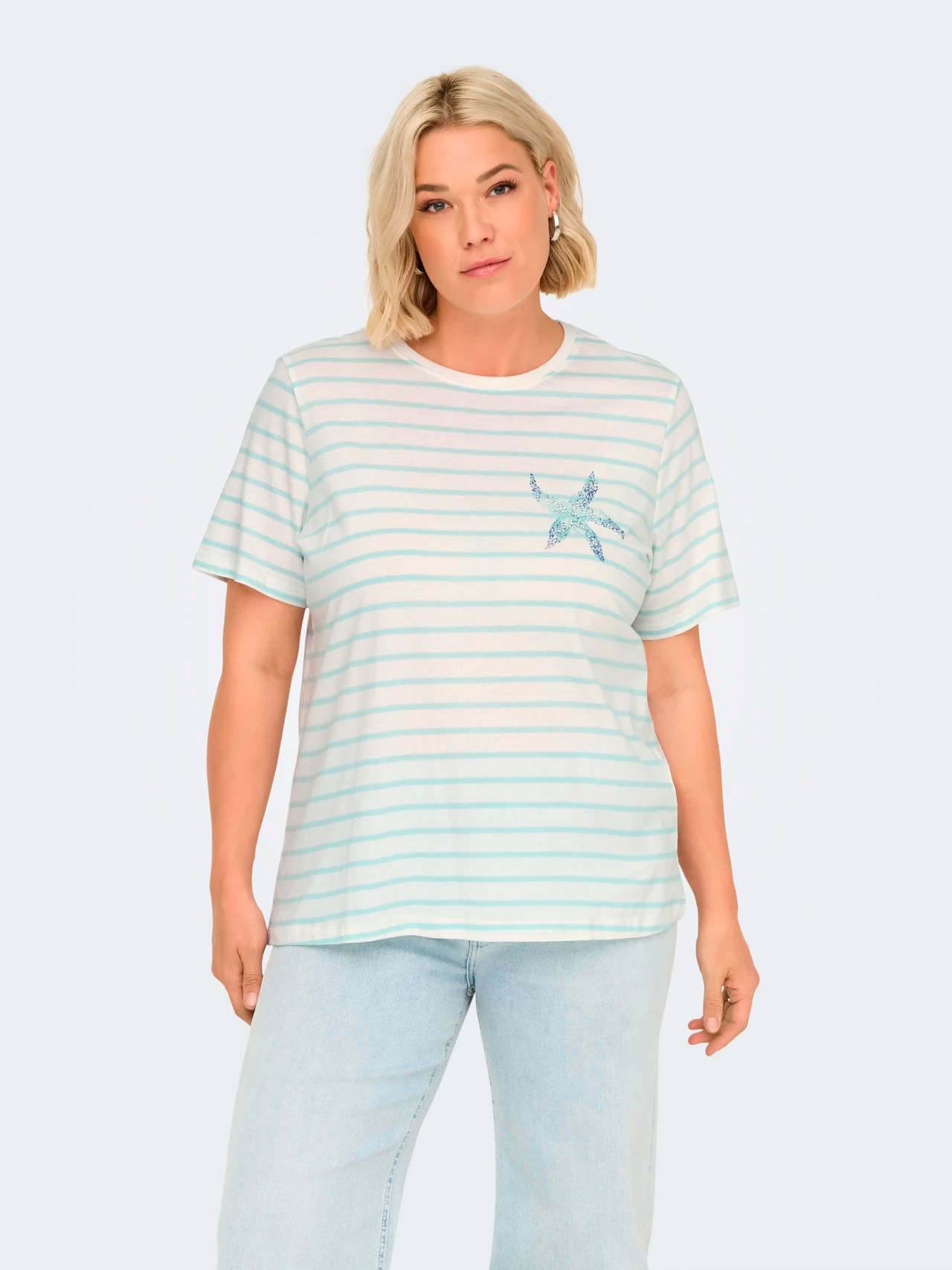 CARKITA - Plus Size T-shirt fra Only Carmakoma