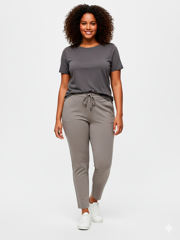 CARGOLDTRASH - Plus Size Bukser fra Only Carmakoma
