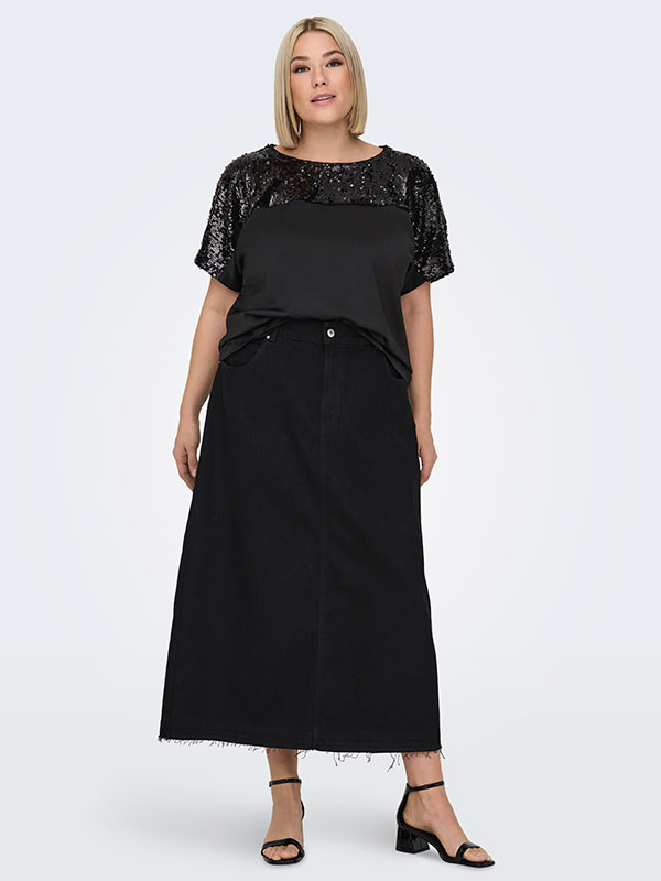 CARNELIA - Plus Size Skjørt fra Only Carmakoma