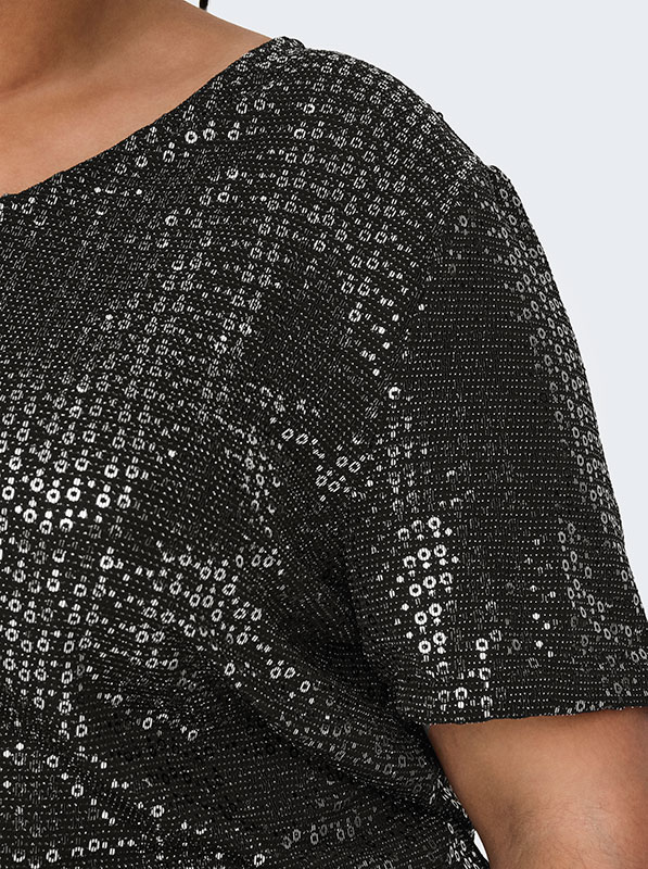 CARLOLINA - Plus Size Bluse fra Only Carmakoma