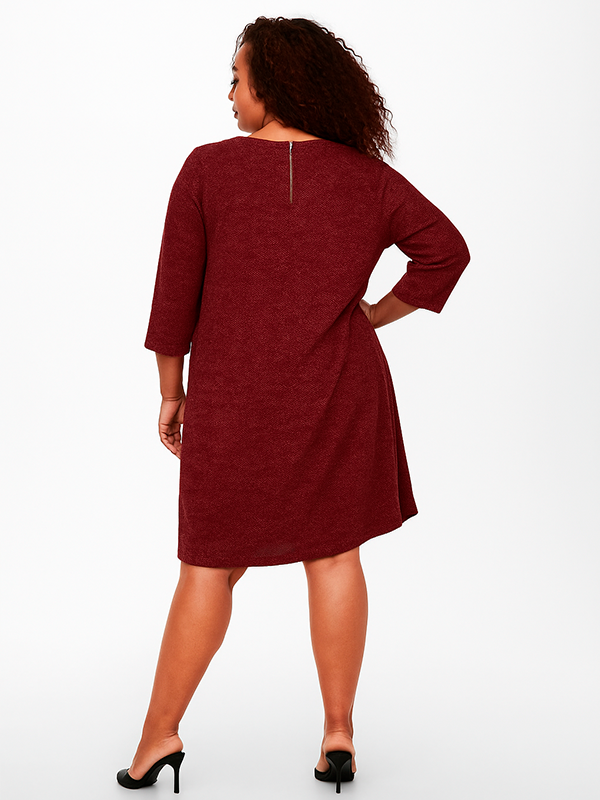 CARMARTHA - Plus Size Kjole fra Only Carmakoma