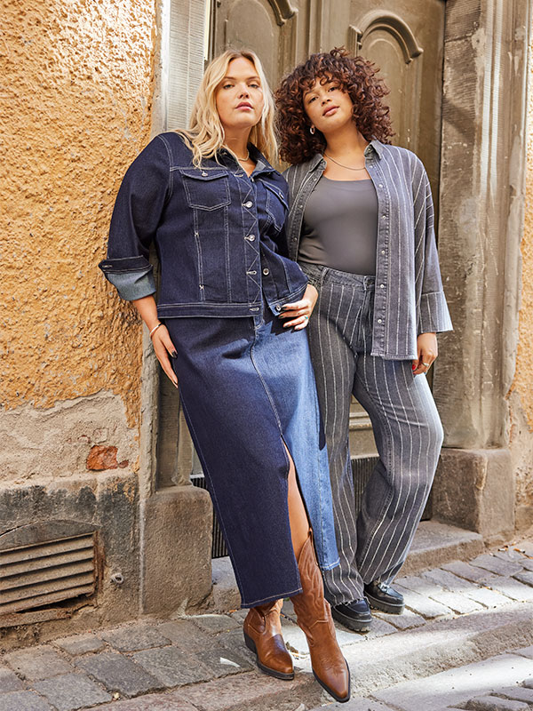 CARVERA - Plus Size Skjørt fra Only Carmakoma