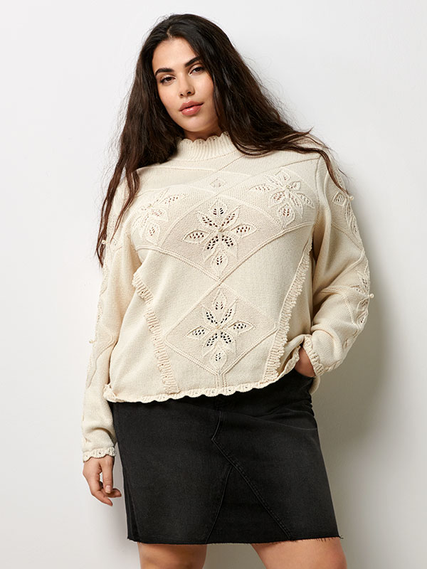 CARSLOAN - Plus Size Skjørt fra Only Carmakoma