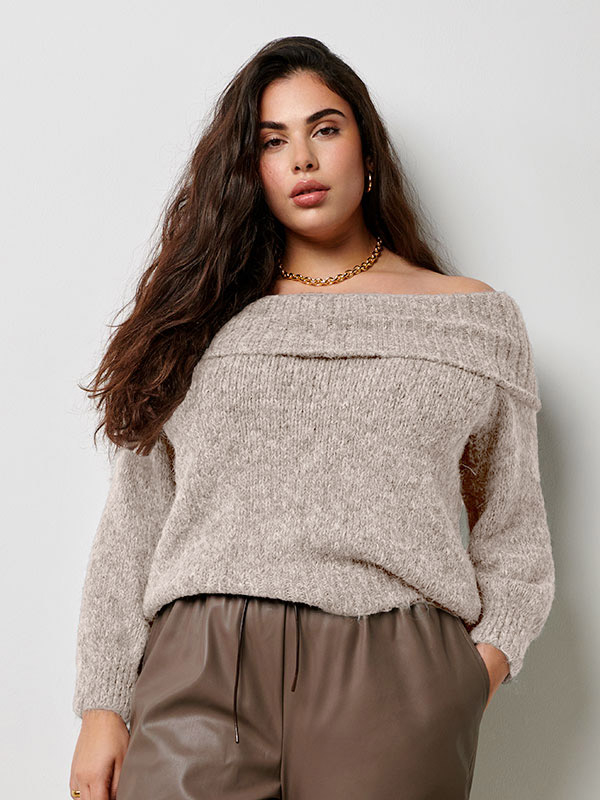 CARMARIE - Plus Size Genser fra Only Carmakoma