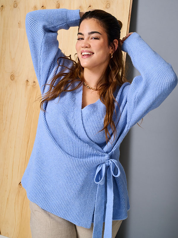 CARELIZA - Plus Size Cardigan fra Only Carmakoma