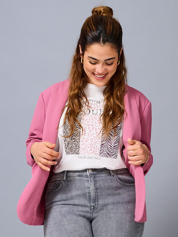 CAREVI - Plus Size Blazer fra Only Carmakoma