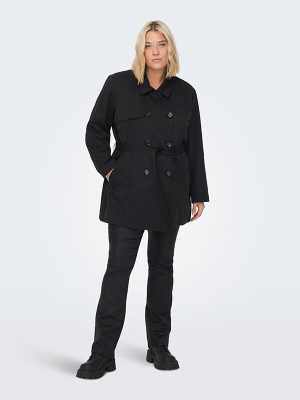 CARVALERIE - Plus Size Frakk fra Only Carmakoma