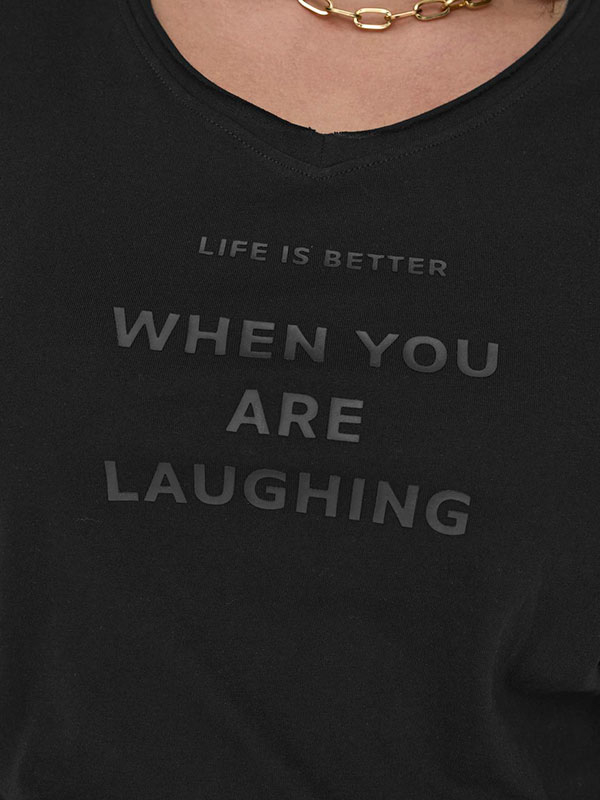 CARQUOTE - Plus Size T-shirt fra Only Carmakoma