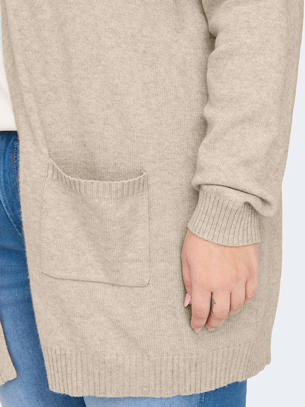 CARESLY - Plus Size Cardigan fra Only Carmakoma