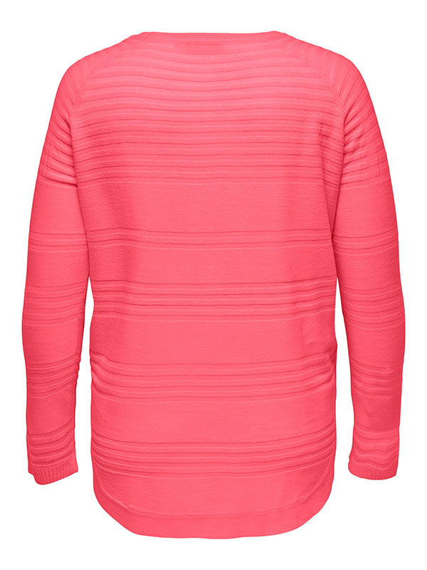 CARNEWAIRPLAIN - Plus Size Genser fra Only Carmakoma