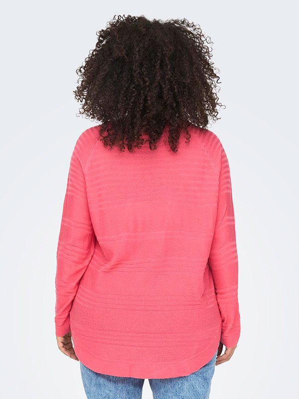 CARNEWAIRPLAIN - Plus Size Genser fra Only Carmakoma