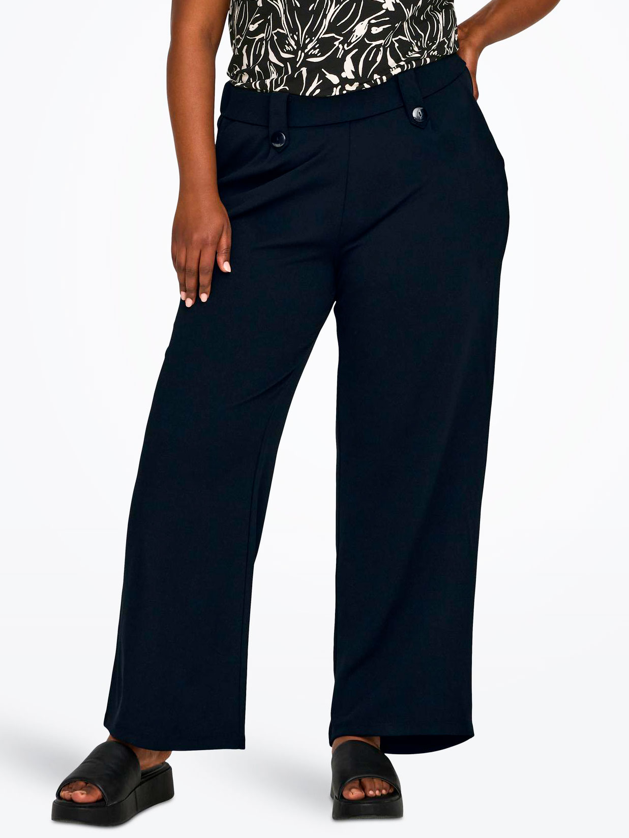 ANNA  - Plus Size Bukser fra Only Carmakoma