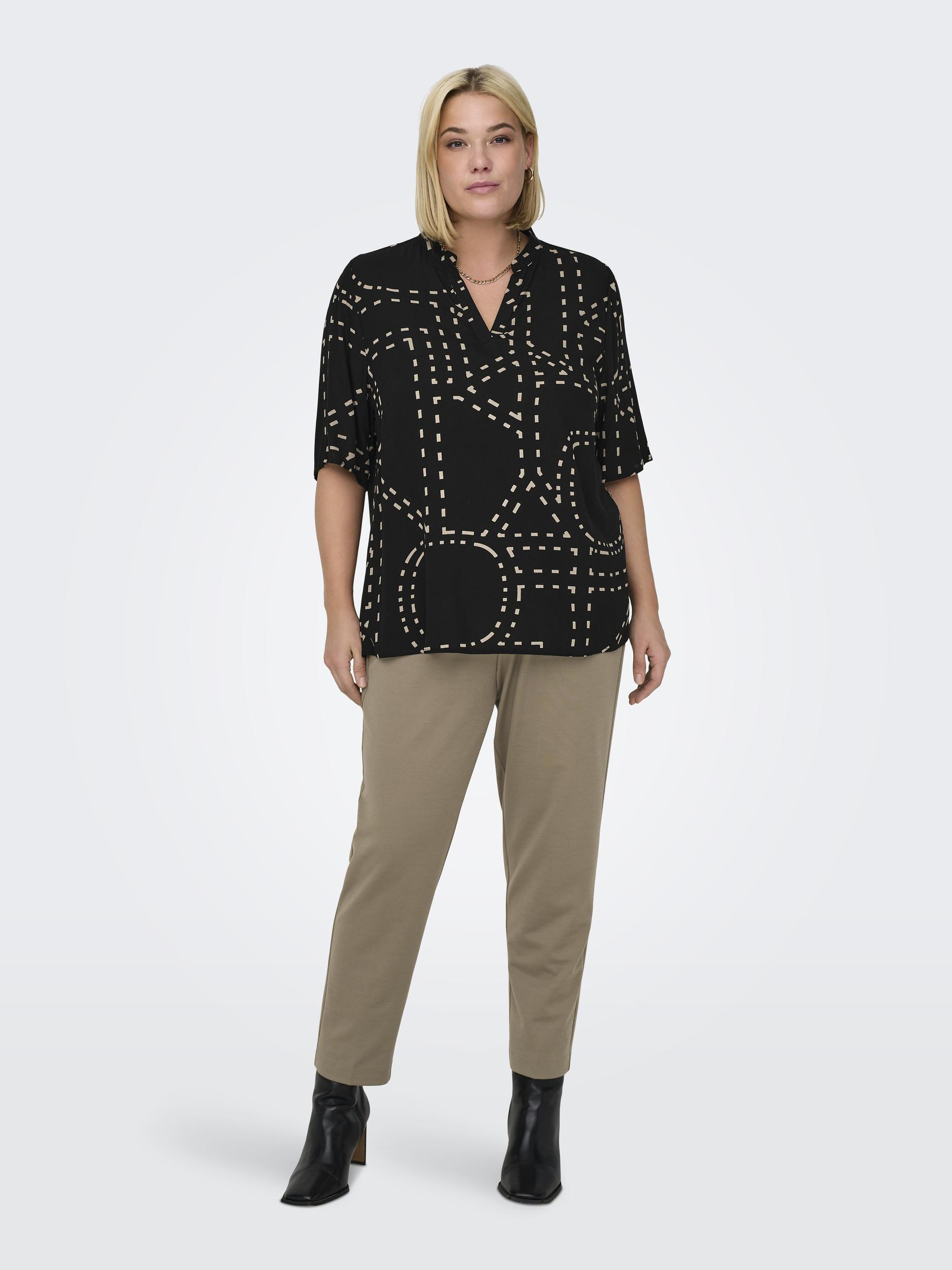 CARPEACH - Plus Size Bukser fra Only Carmakoma