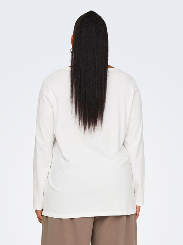 CARBONNIE - Plus Size T-shirt fra Only Carmakoma