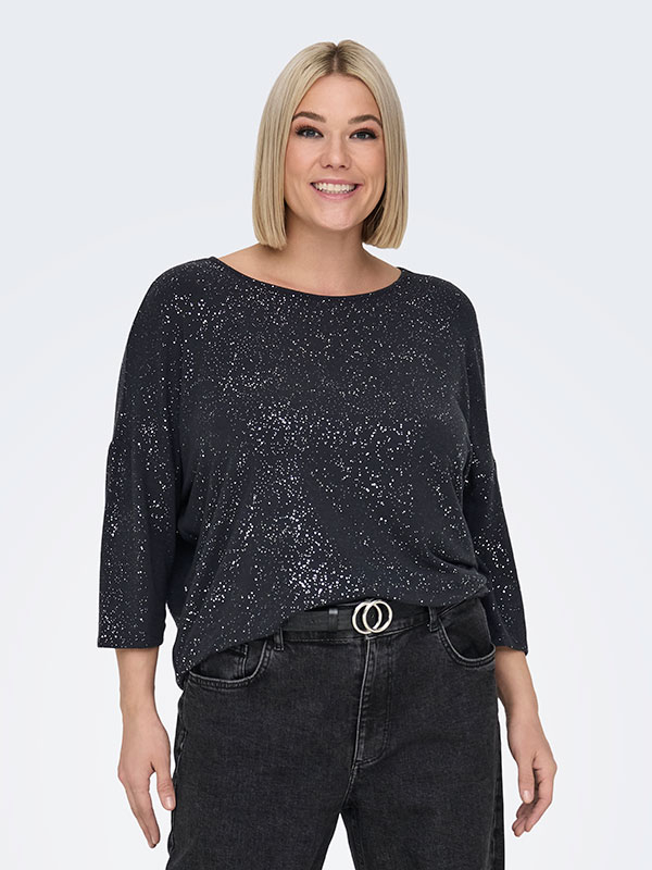 CARFOILA - Plus Size Bluse fra Only Carmakoma