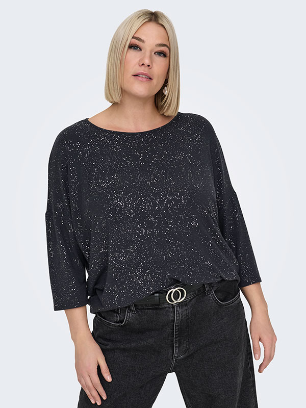 CARFOILA - Plus Size Bluse fra Only Carmakoma