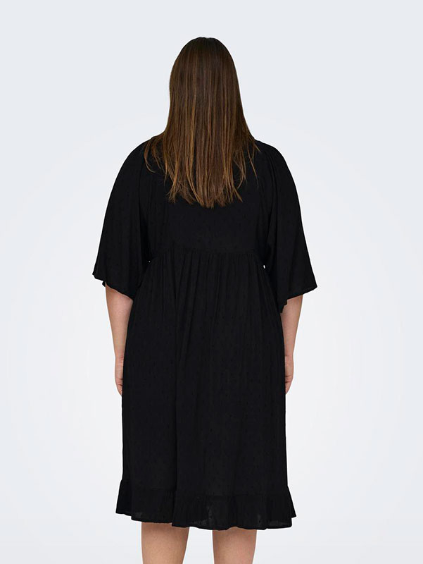 CARELEANOR - Plus Size Kjole fra Only Carmakoma