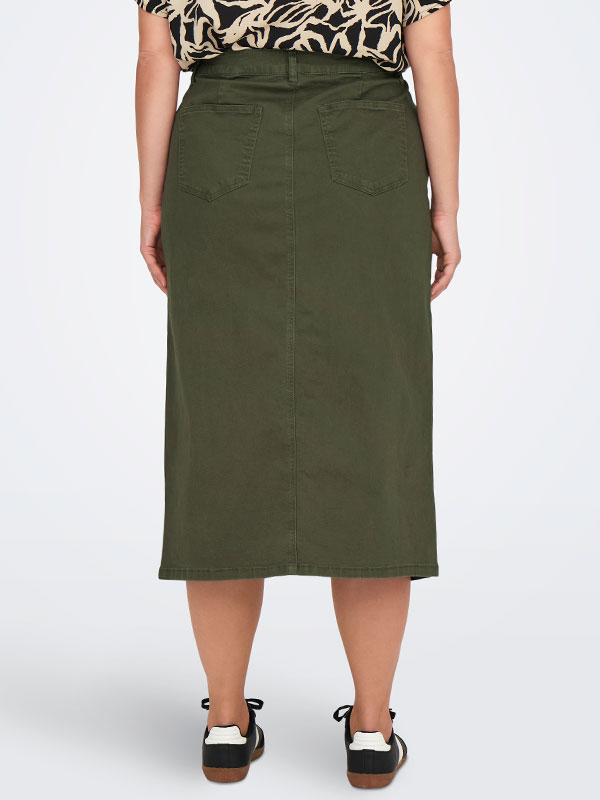 CARLOLA - Plus Size Skjørt fra Only Carmakoma