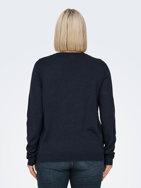 CARXMAS - Plus Size Genser fra Only Carmakoma