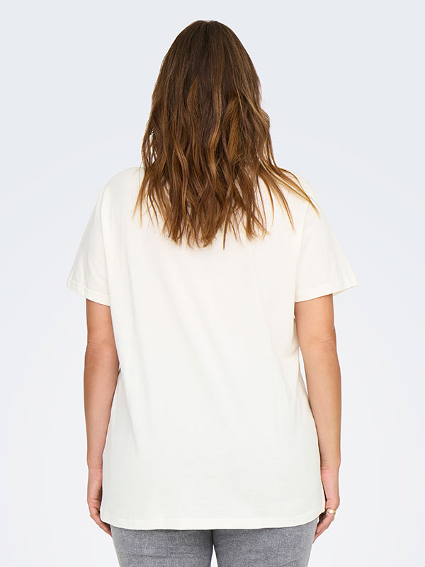 CARAMY - Plus Size T-shirt fra Only Carmakoma