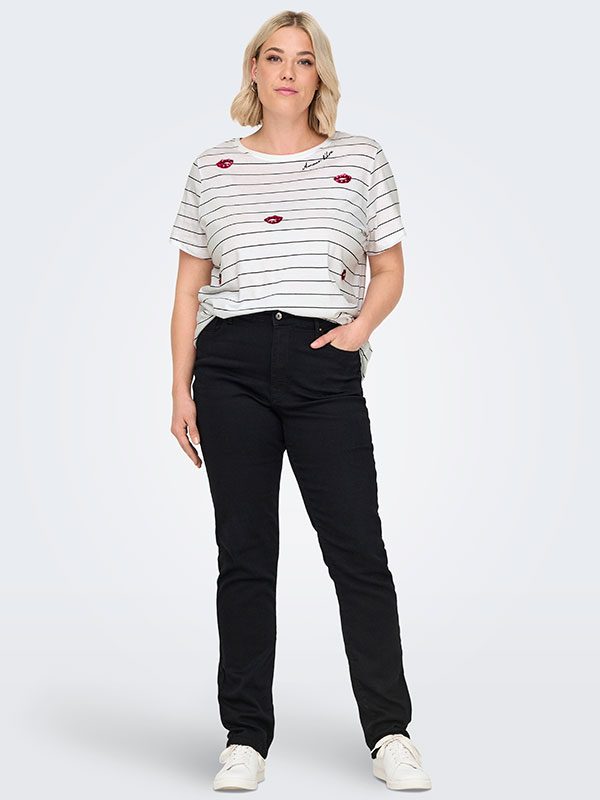 CARKITA - Plus Size T-shirt fra Only Carmakoma