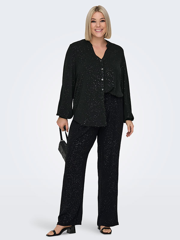 CARJOSEE - Plus Size Bluse fra Only Carmakoma