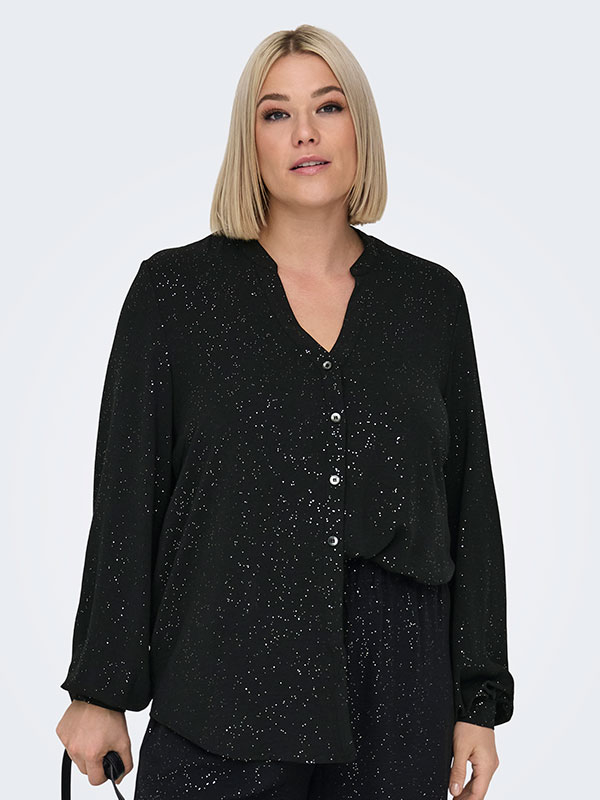CARJOSEE - Plus Size Bluse fra Only Carmakoma