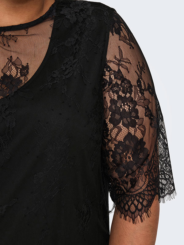 CAREVERLYN - Plus Size Kjole fra Only Carmakoma