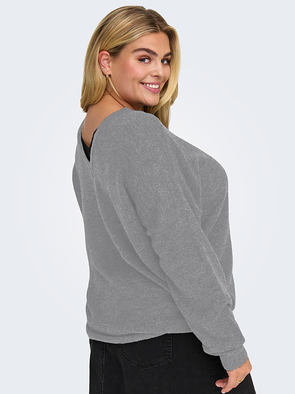 CARMANIFESTA - Plus Size Genser fra Only Carmakoma