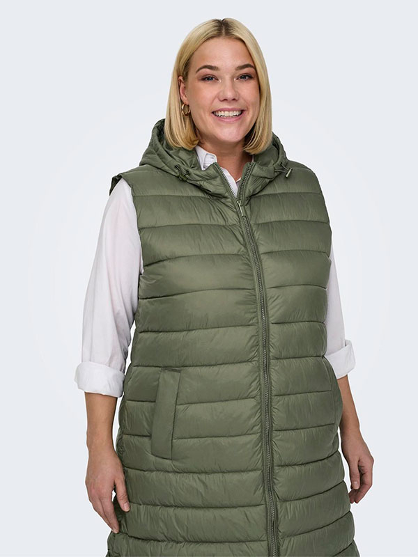 CARMELODY - Plus Size Vest fra Only Carmakoma